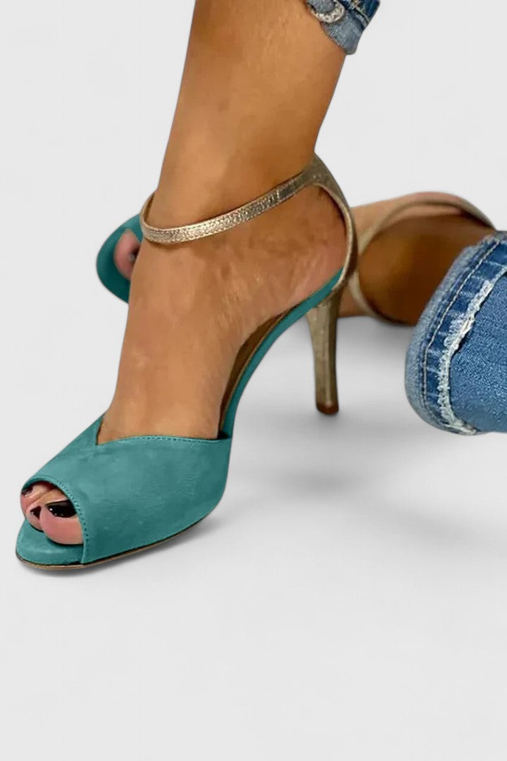 Clara Peep-Toe Heels