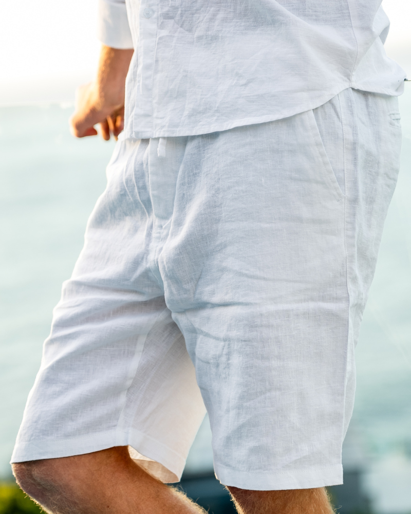 Oscar Premium Linen Shorts