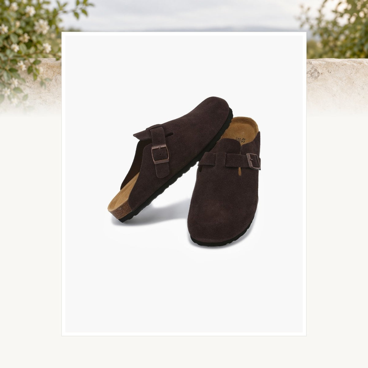 Eoghan Suede Clogs