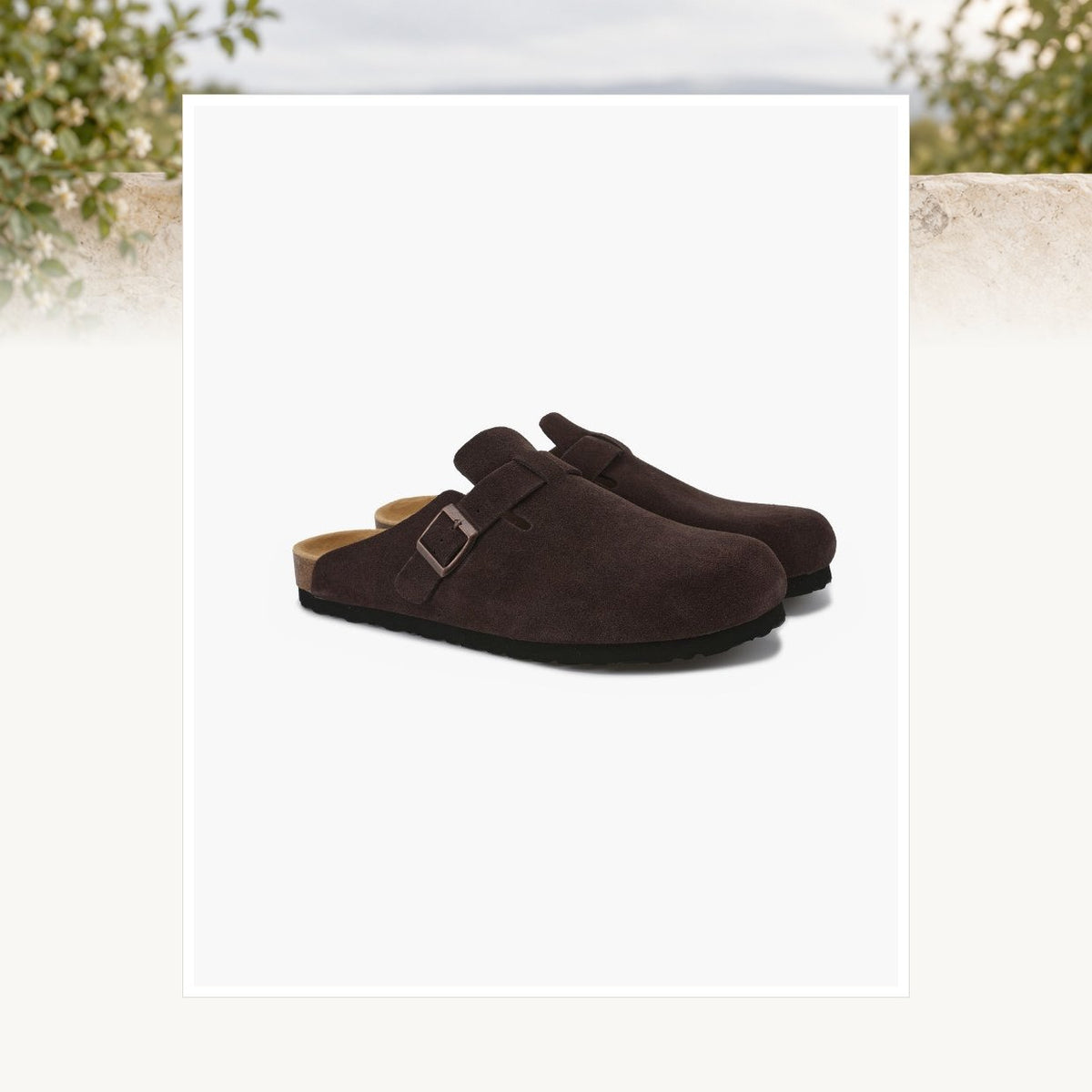 Eoghan Suede Clogs