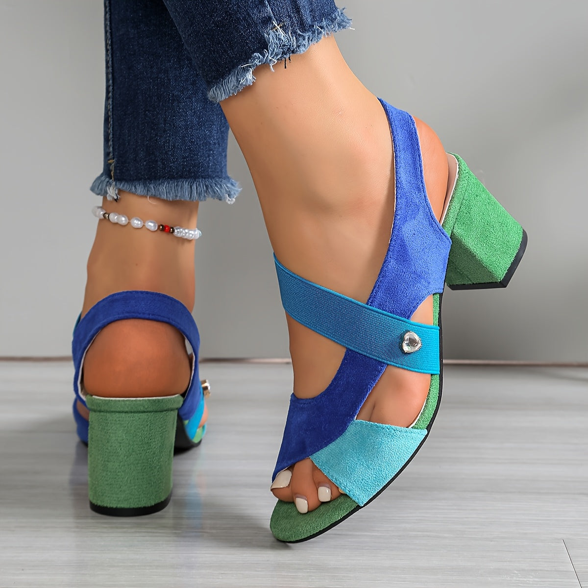 Maud Cushioned Block Heels