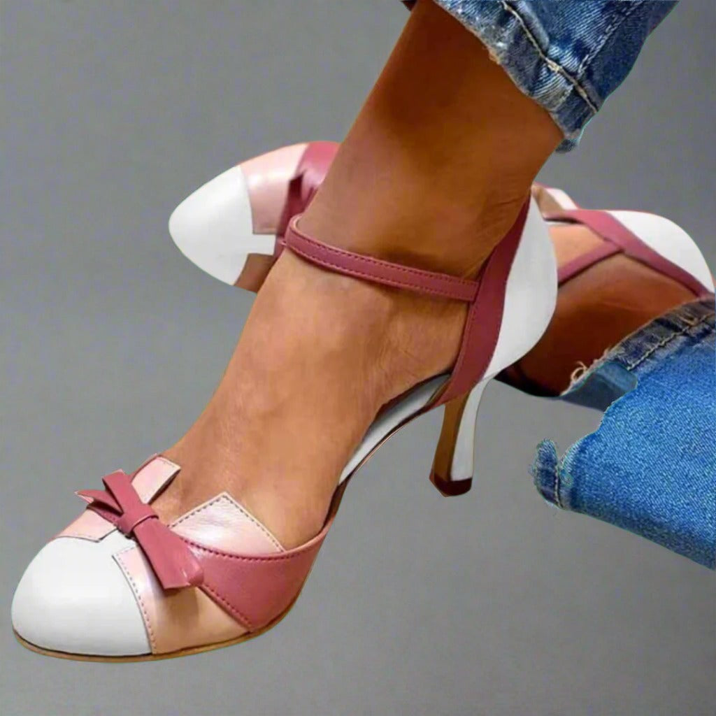Lydia Strappy Comfort Heels