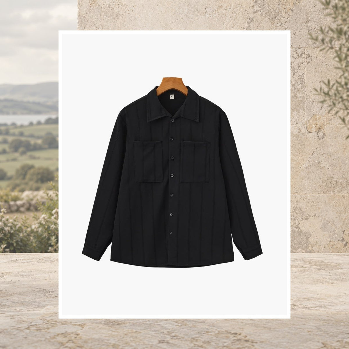 Phelim Ribbed Shirt