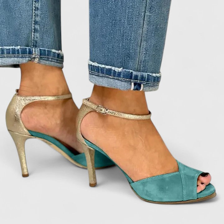 Clara Peep-Toe Heels