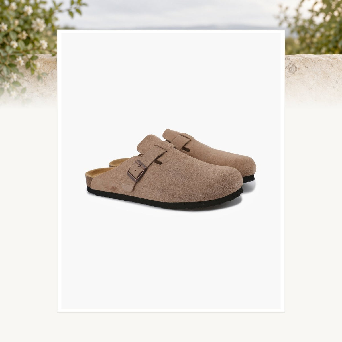 Eoghan Suede Clogs