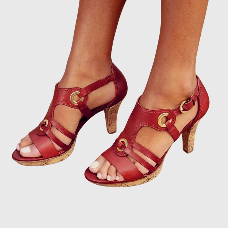 Vivienne Cushioned Block Heels