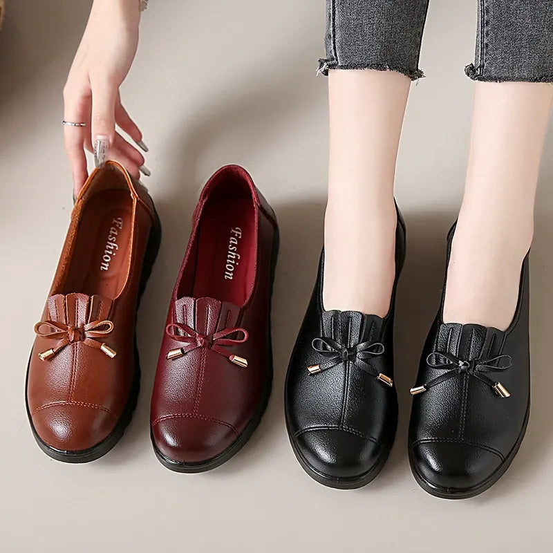 Clare Bow-Detail Comfort Loafers
