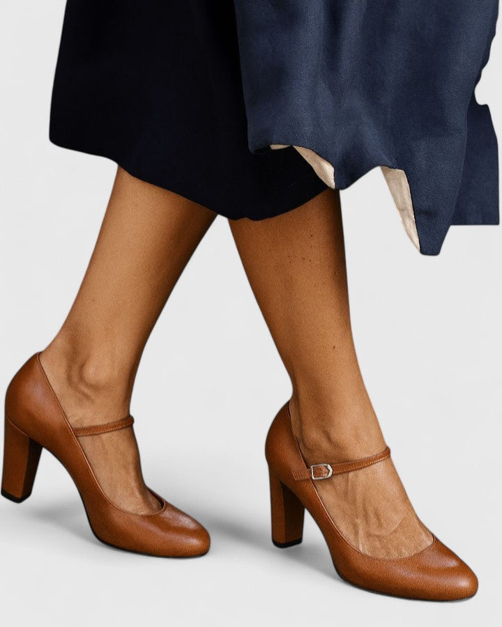 Alice Sculpted Block Heels