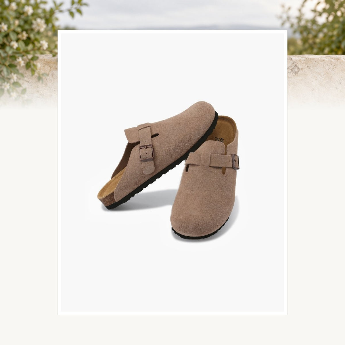 Eoghan Suede Clogs