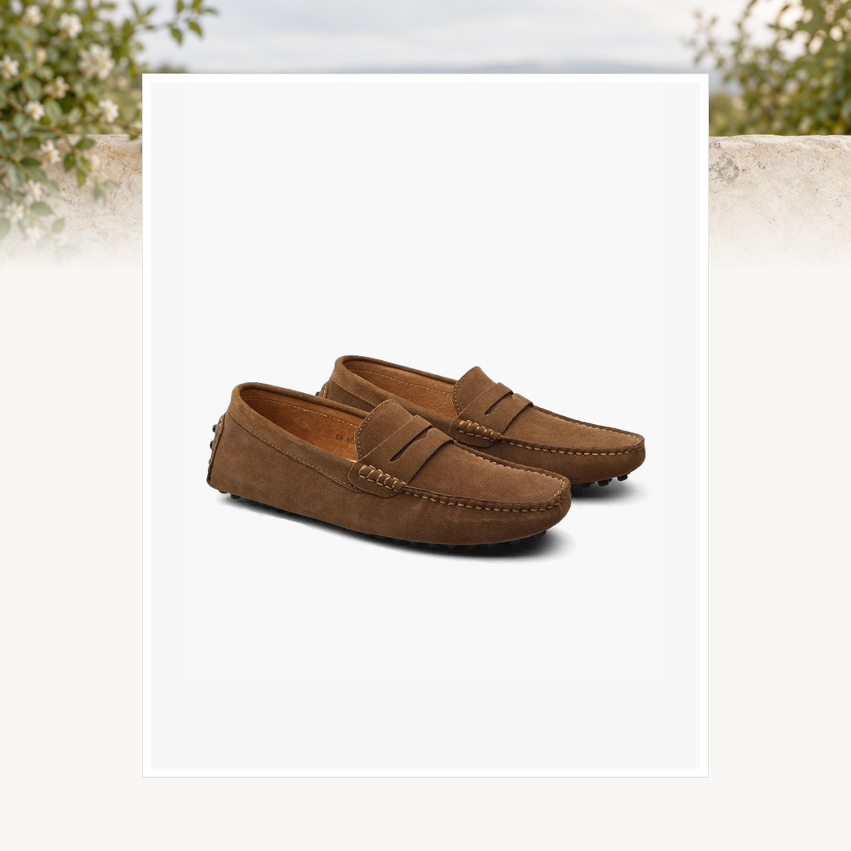 Fergus Suede Driver Loafers