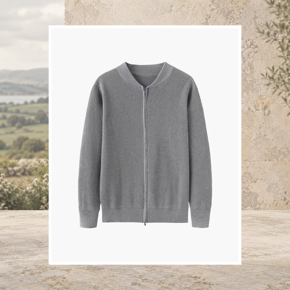 Liam Cotton Knit Gilet