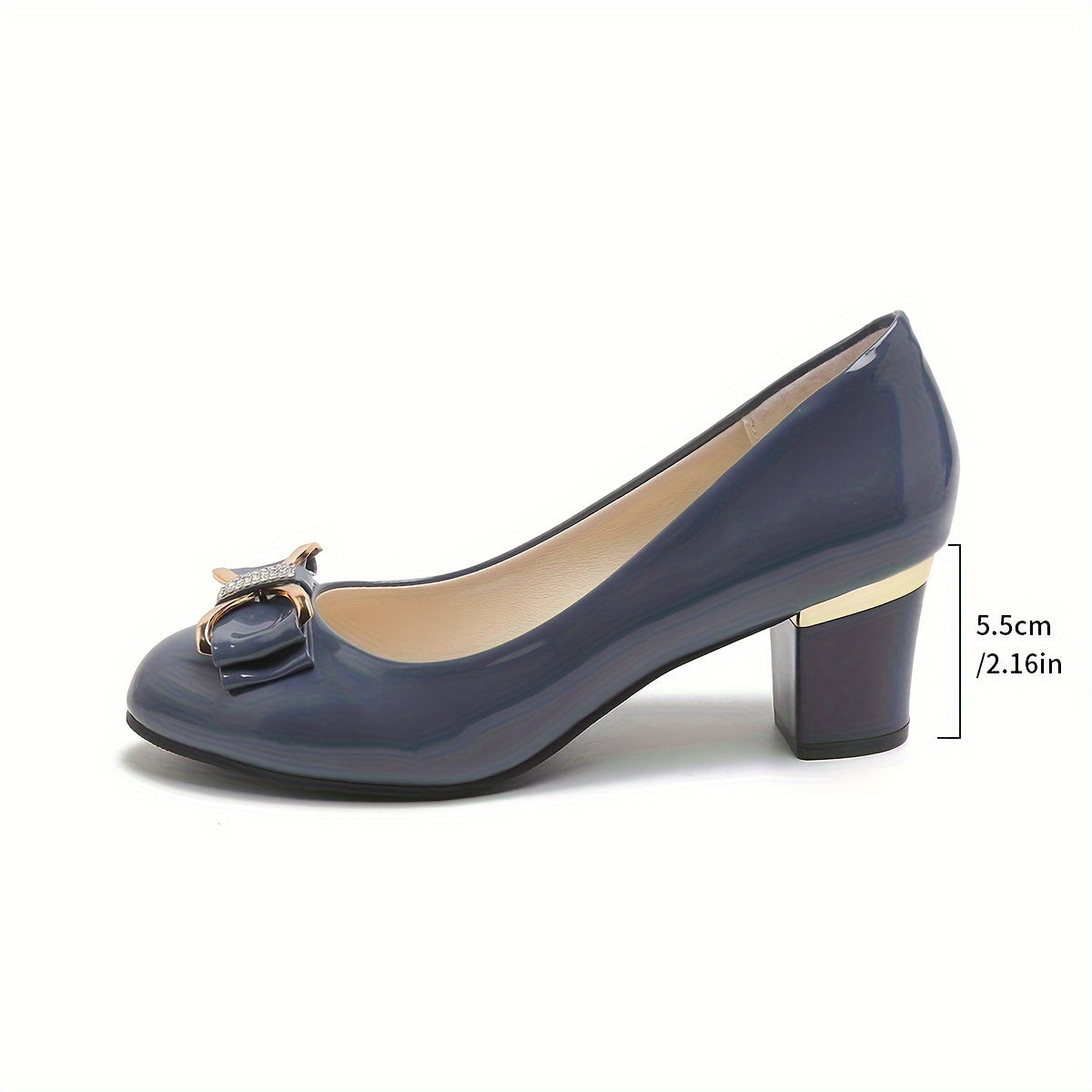 Maxine Bow Mid-Heel Shoes