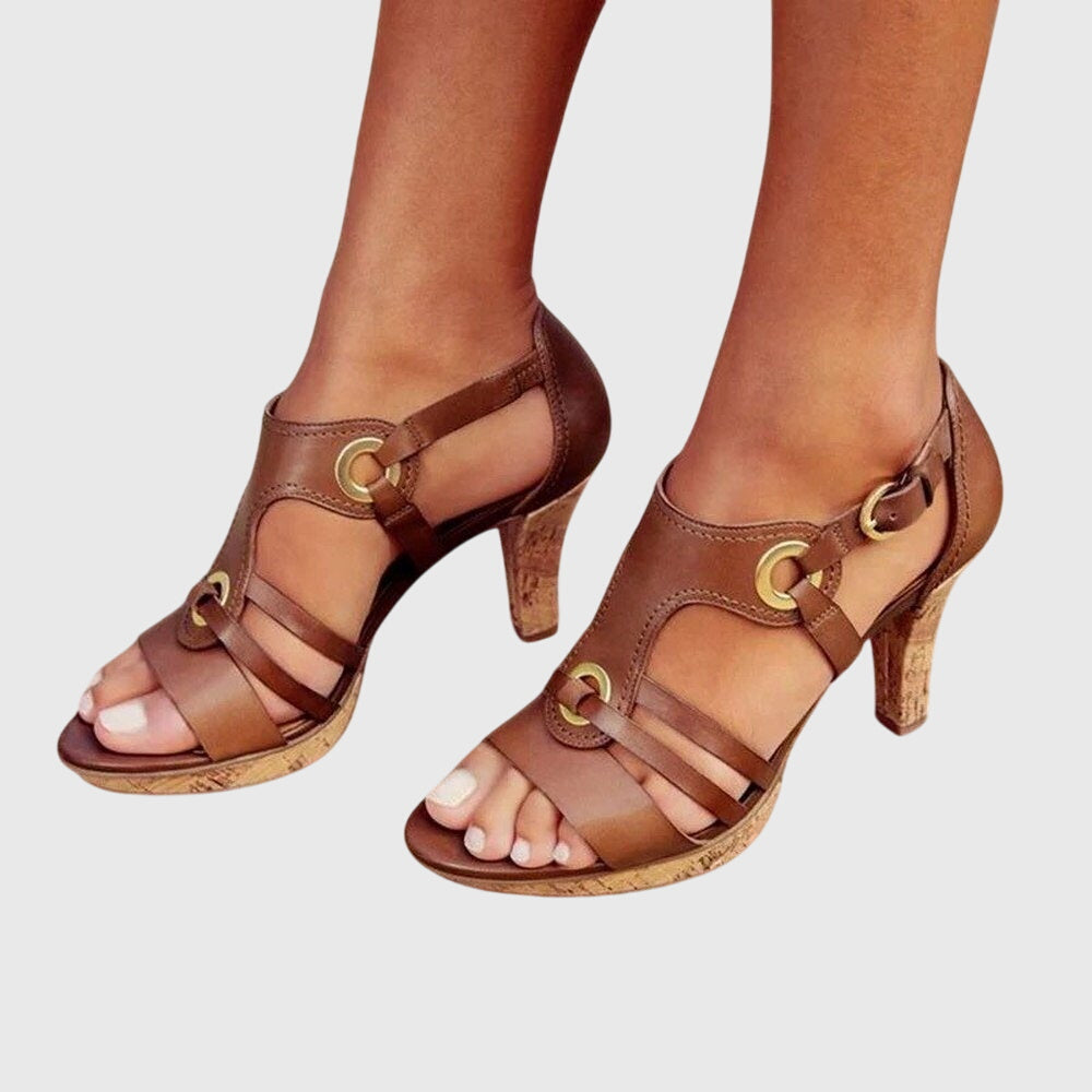 Vivienne Cushioned Block Heels