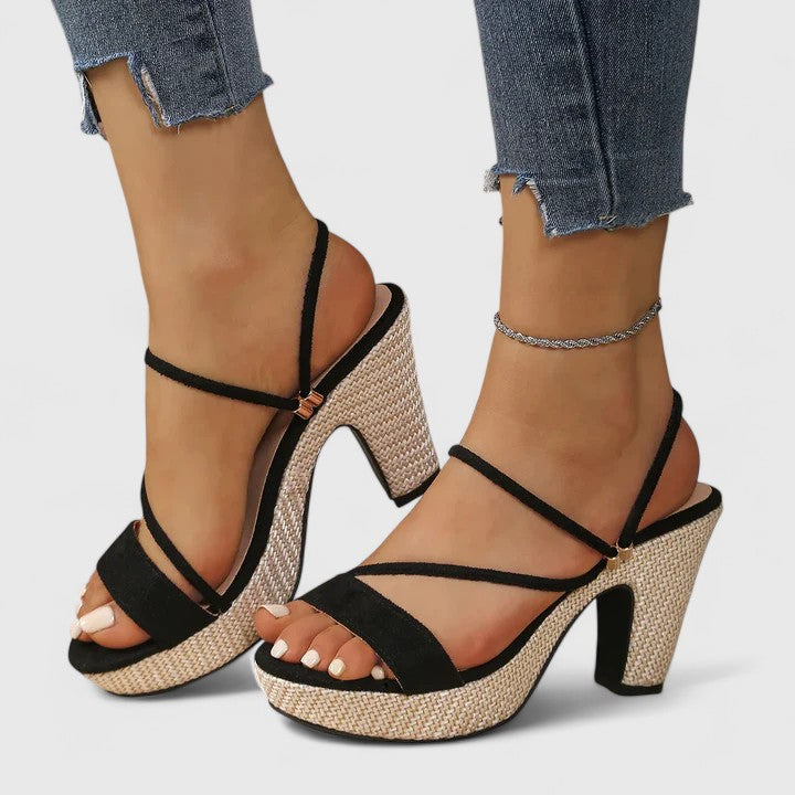 Gloria Fine-Strap Heels
