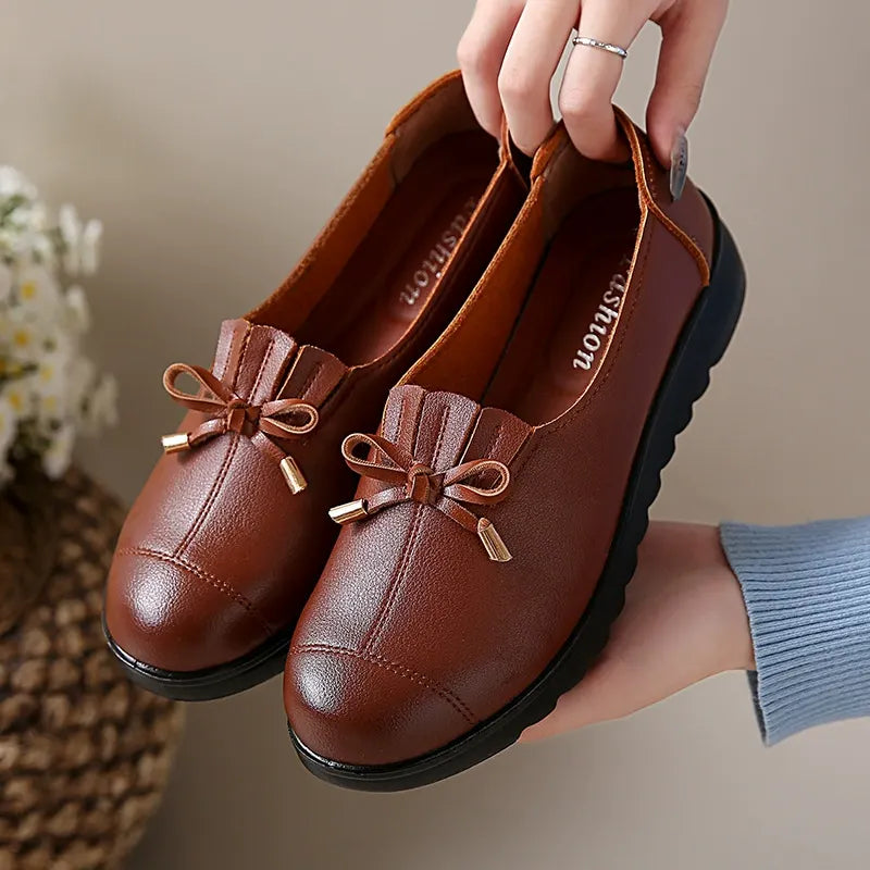Clare Bow-Detail Comfort Loafers