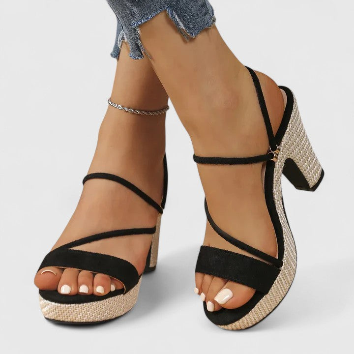Gloria Fine-Strap Heels