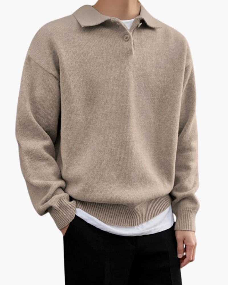 Seán Wool Half-Zip Jumper