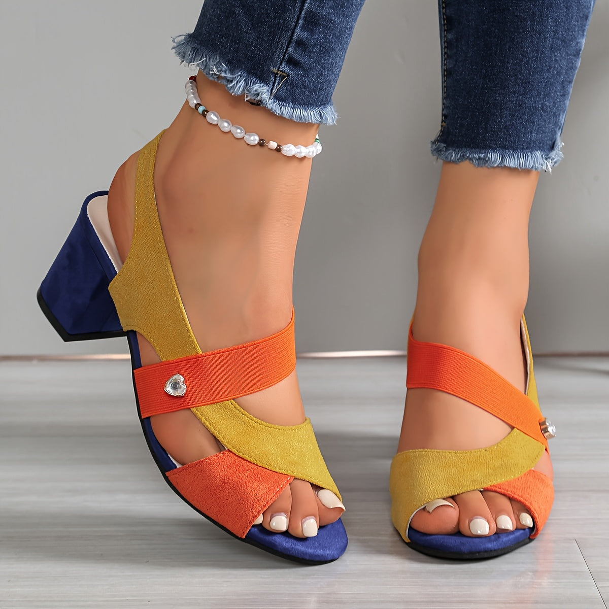 Maud Cushioned Block Heels