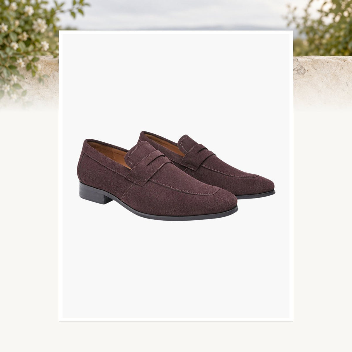 Donal Suede Penny Loafers