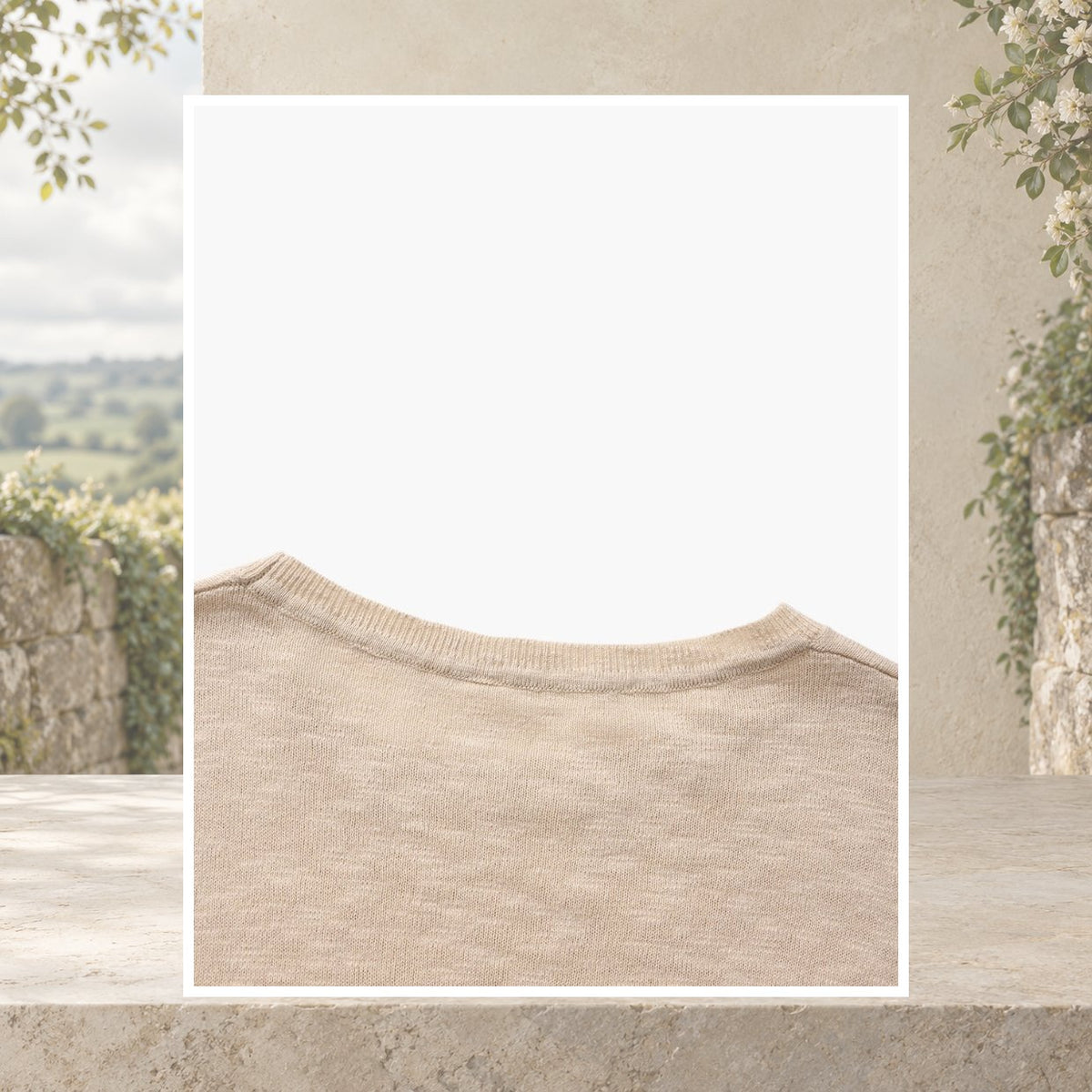 Cathal Linen-Cotton Crewneck