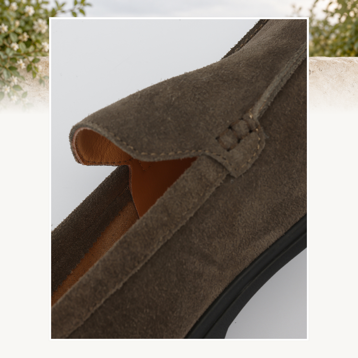 Aidan Suede Black-Sole Loafers