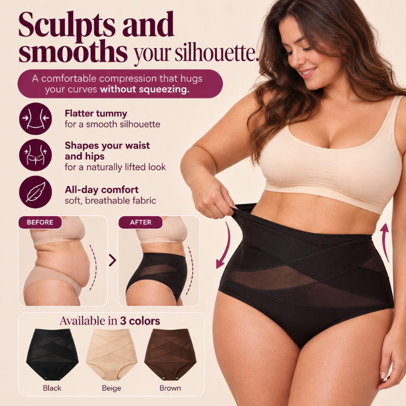 Evelyn High-Waist Smoothing Briefs