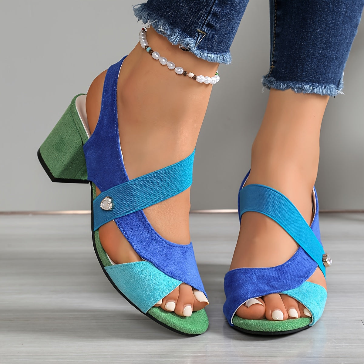Maud Cushioned Block Heels