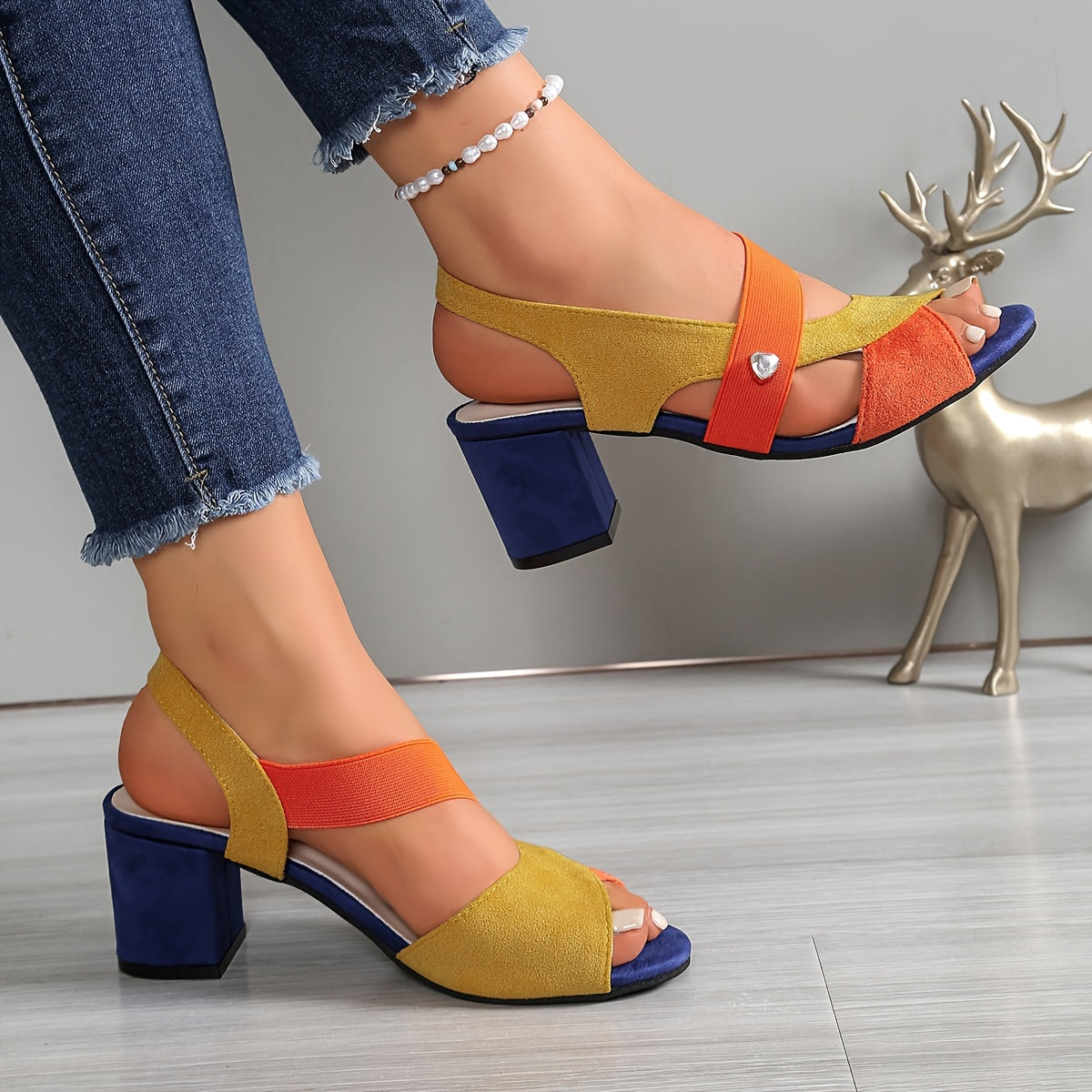 Maud Cushioned Block Heels