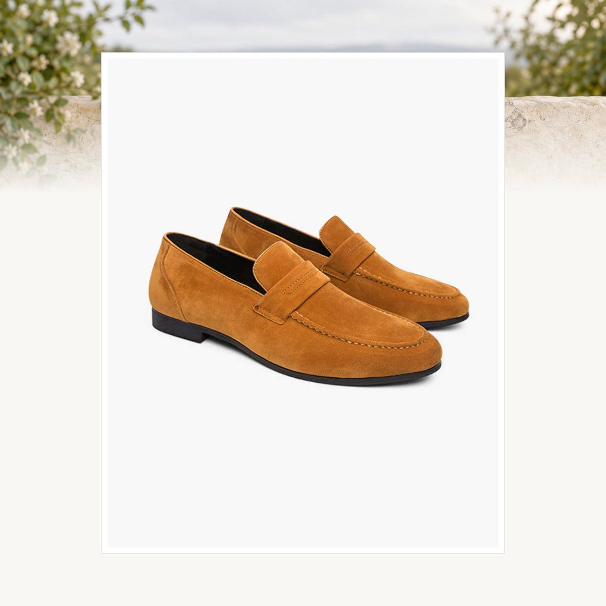 Donal Suede Penny Loafers