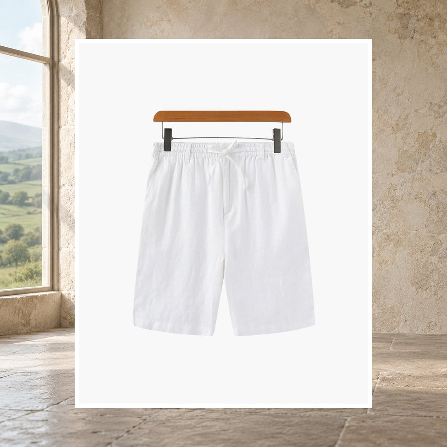 Oscar Premium Linen Shorts