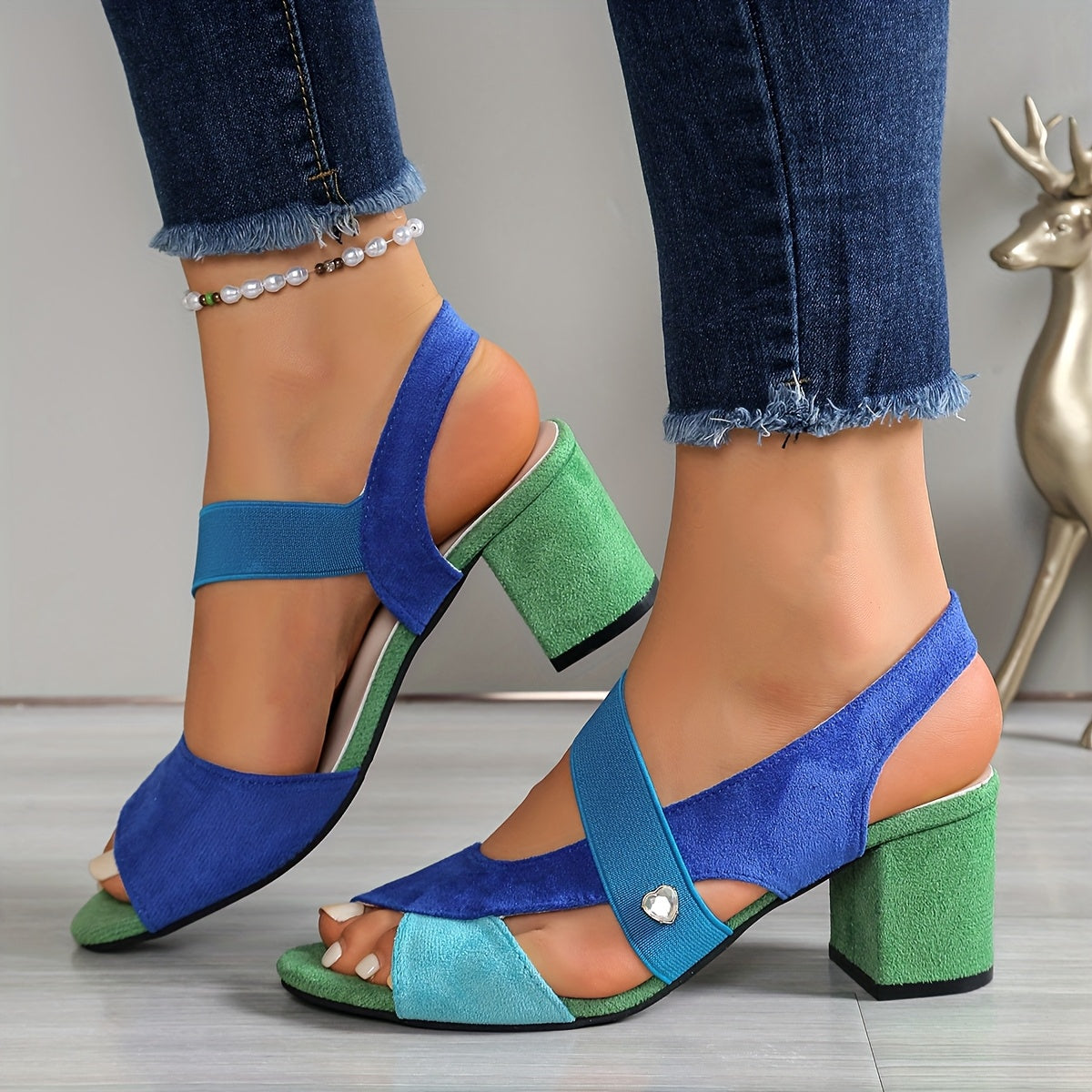 Maud Cushioned Block Heels