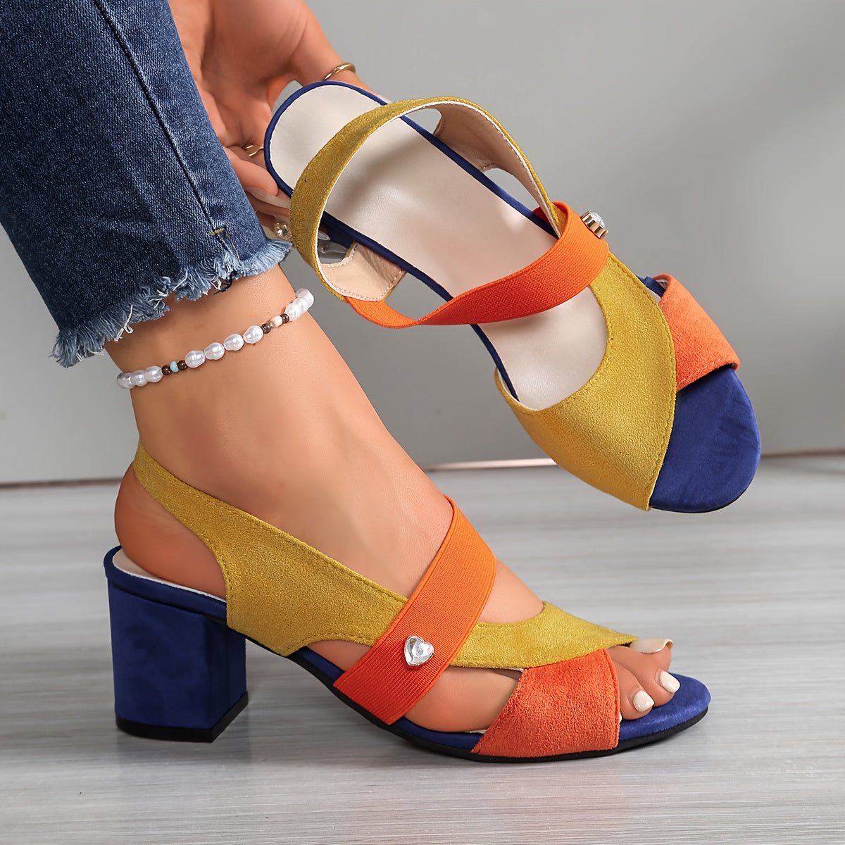 Maud Cushioned Block Heels
