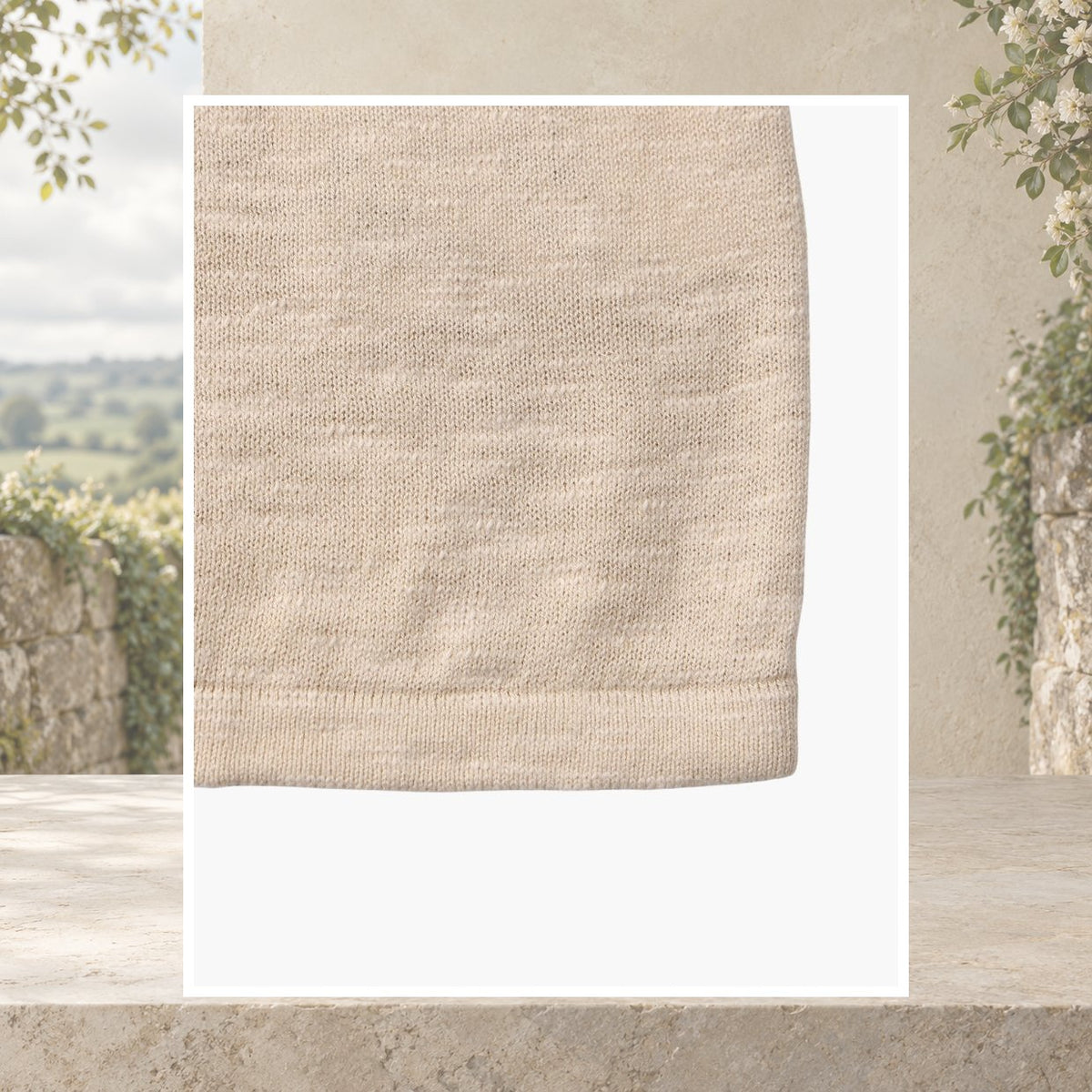 Cathal Linen-Cotton Crewneck