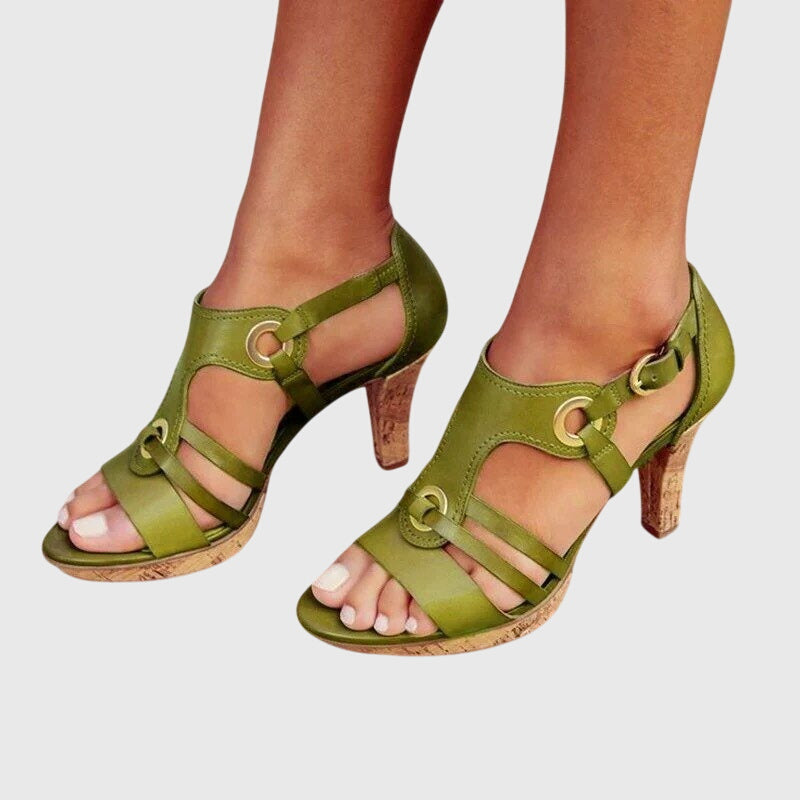 Vivienne Cushioned Block Heels
