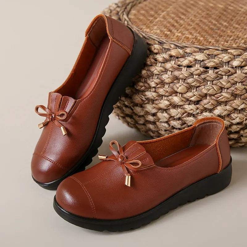 Clare Bow-Detail Comfort Loafers