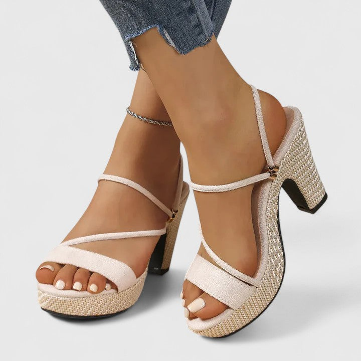 Gloria Fine-Strap Heels