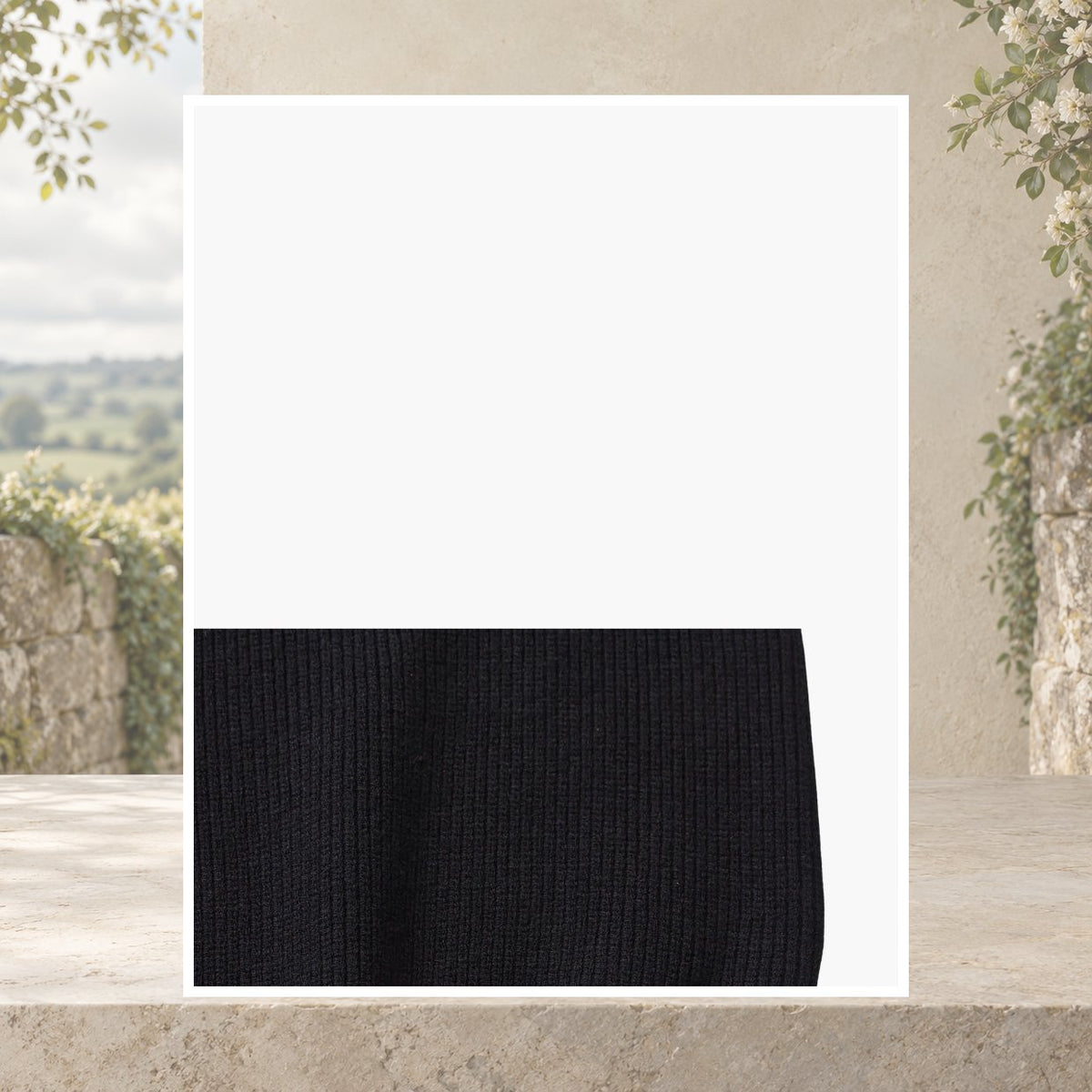 Caolan Ribbed Half-Zip Jumper