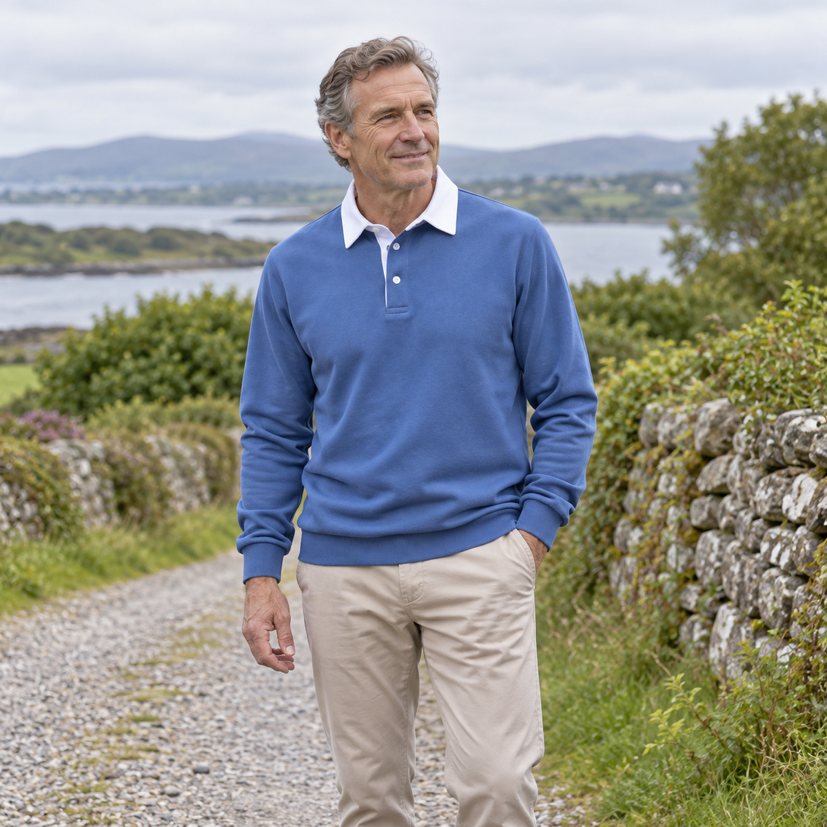 Ardal Polo-Collar Jumper