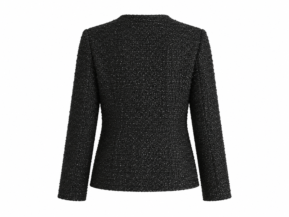 Niamh Textured Button Jacket