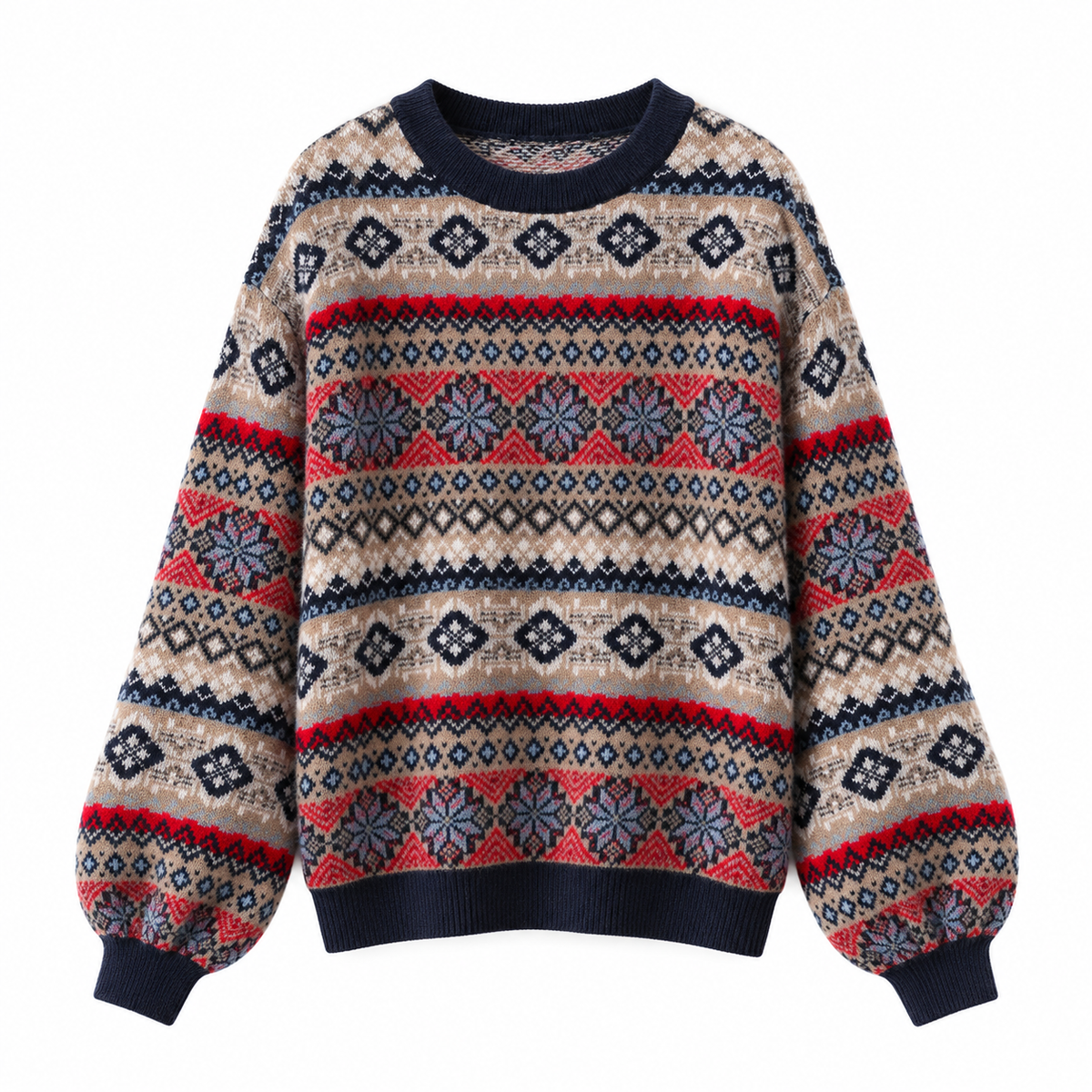 Siobhán Jacquard Knit Jumper