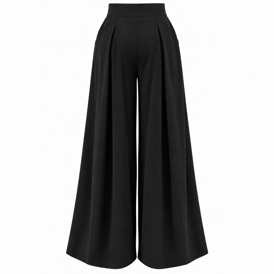 Caoimhe Pleated Wide-Leg Trousers