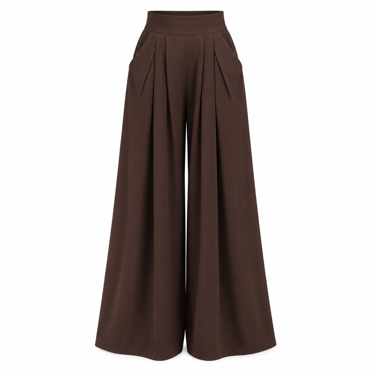 Caoimhe Pleated Wide-Leg Trousers