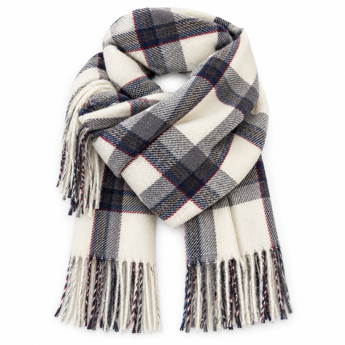 Saoirse Plaid Winter Scarf