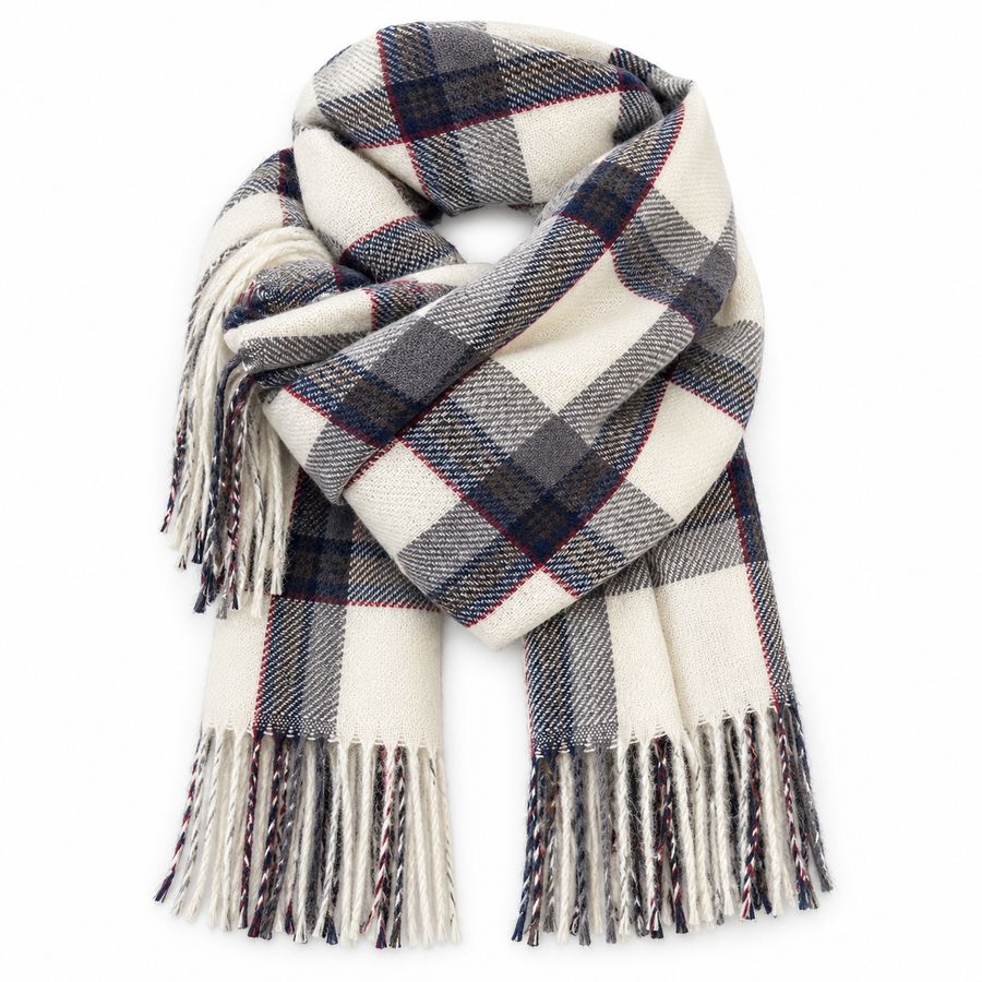Saoirse Plaid Winter Scarf