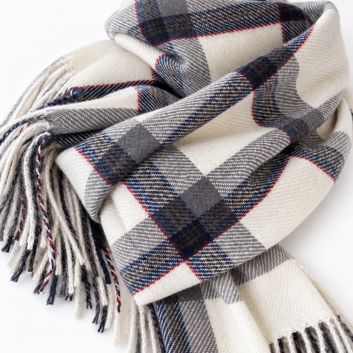 Saoirse Plaid Winter Scarf