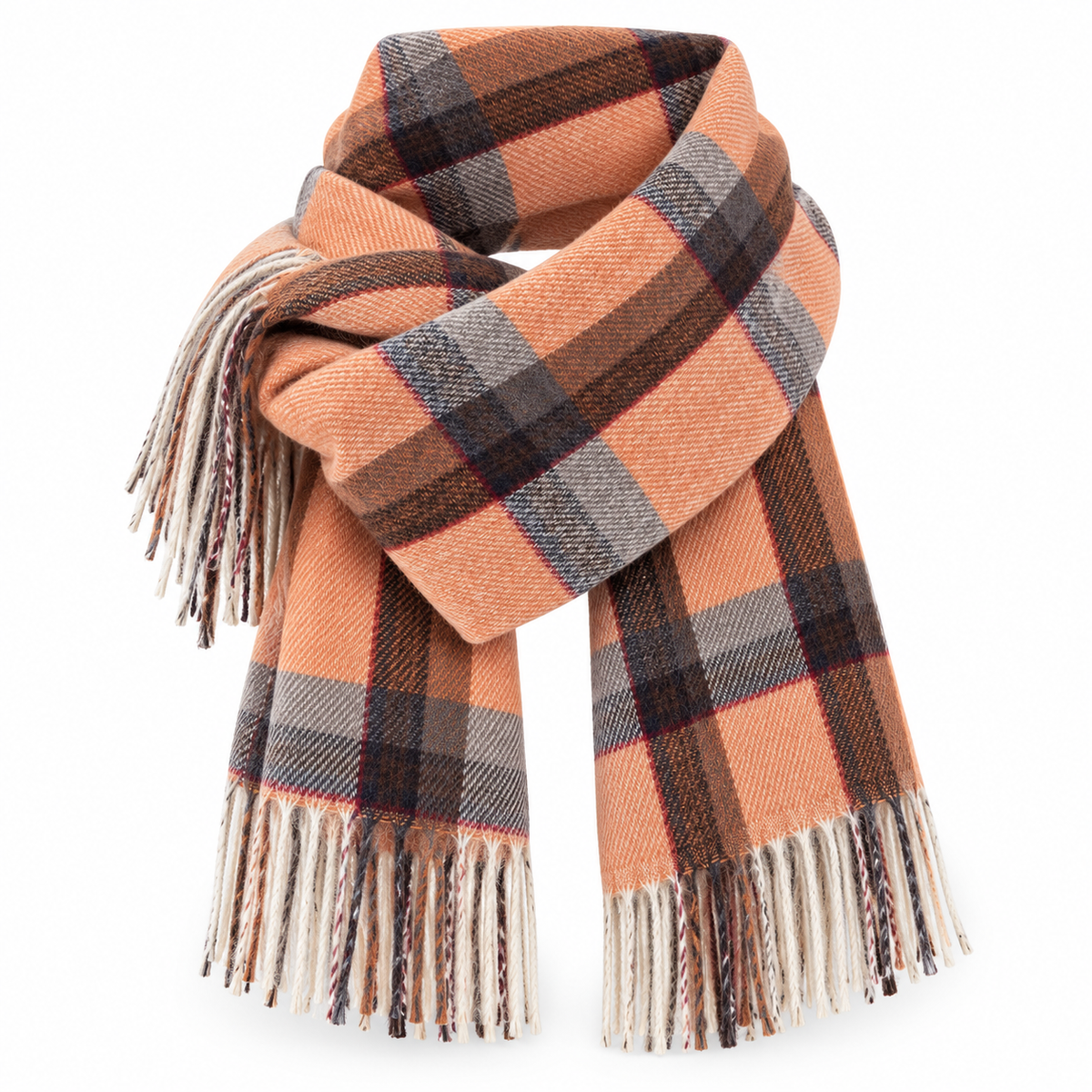 Saoirse Plaid Winter Scarf