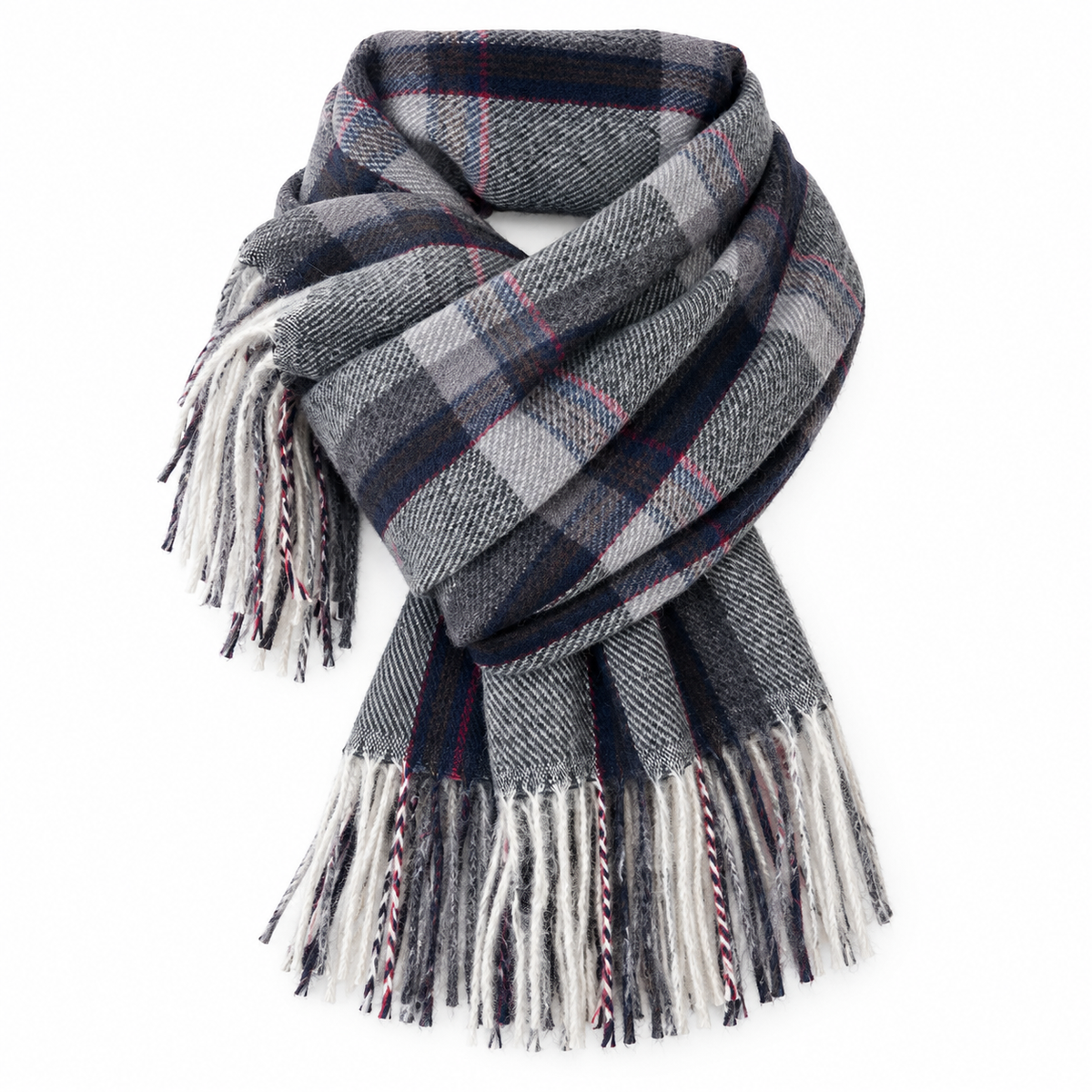 Saoirse Plaid Winter Scarf