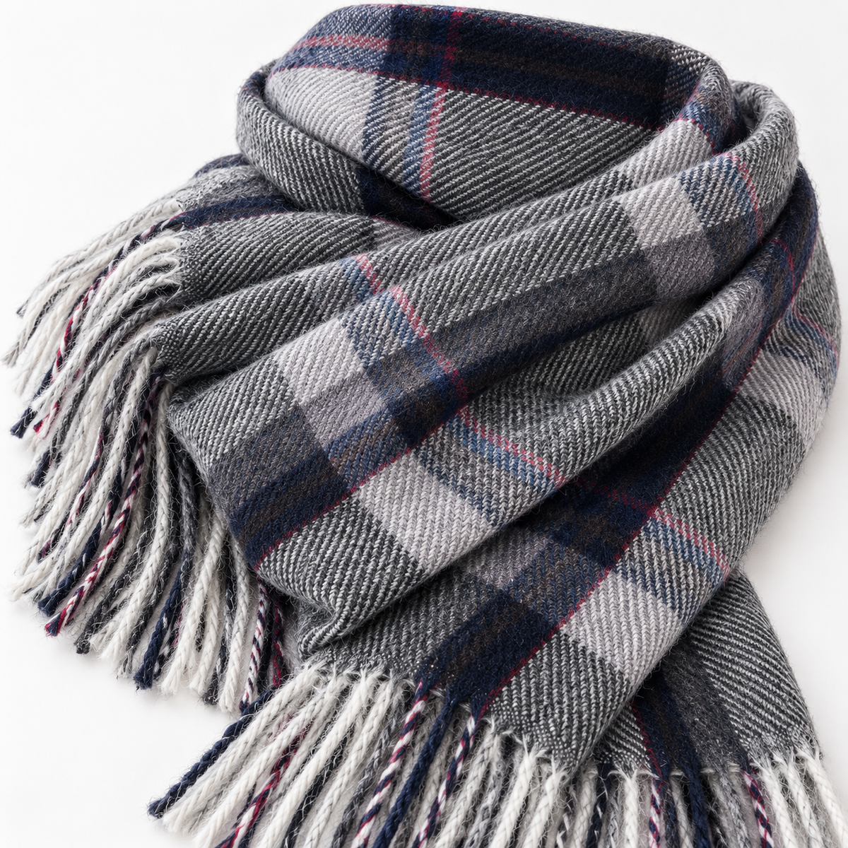 Saoirse Plaid Winter Scarf