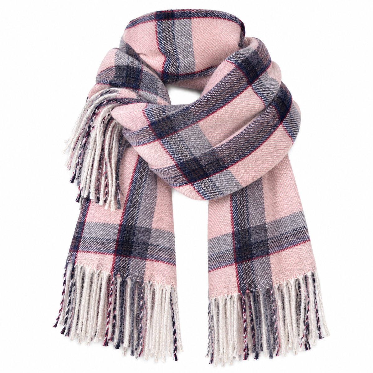 Saoirse Plaid Winter Scarf