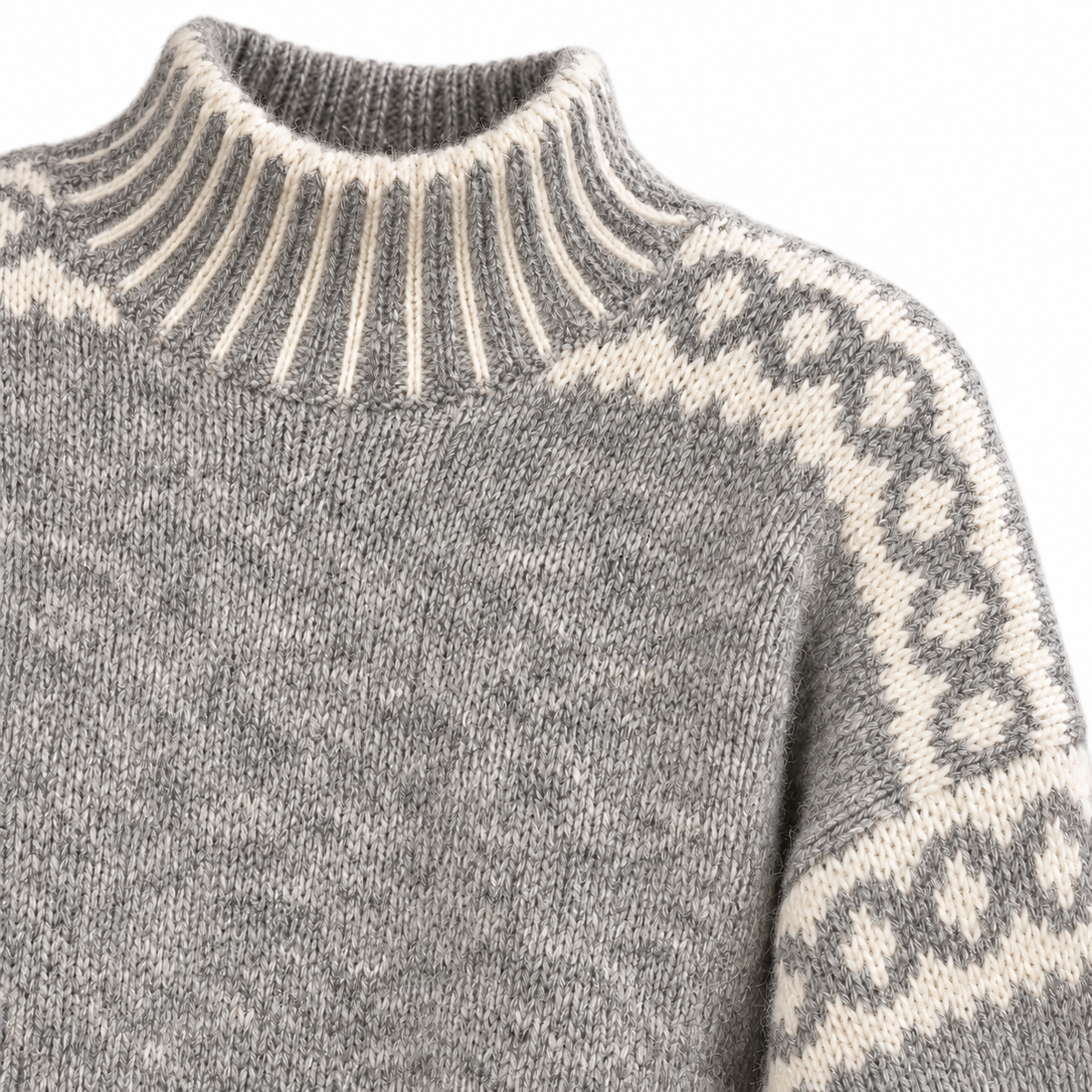 Declan Relaxed High-Neck Jumper